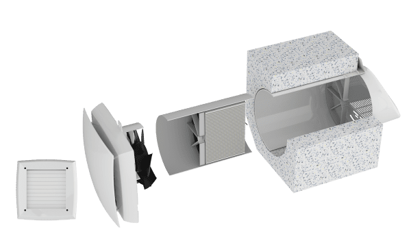 Энергоэффективная приточно-вытяжная вентиляционная установка серии Royal Clima FIATO RCF-70 