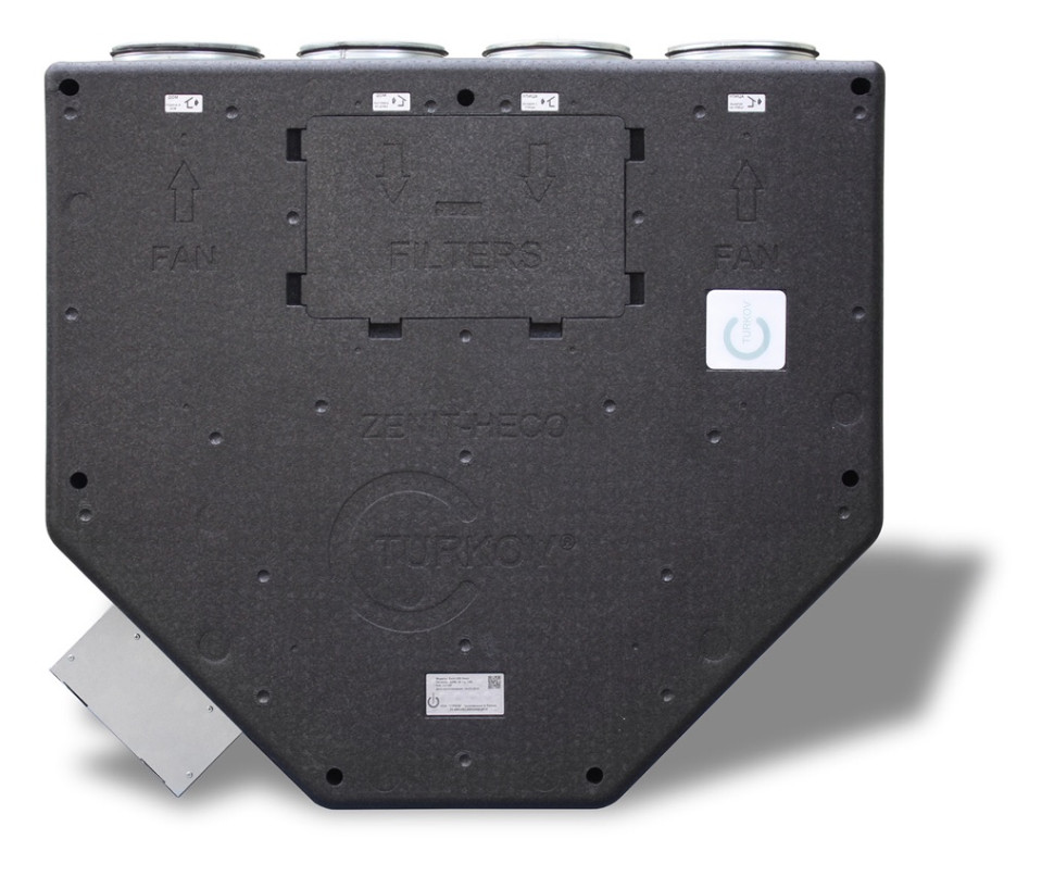 Zenit 350 heco вентиляционная приточно-вытяжная установка с рекуперацией тепла и влаги 1 